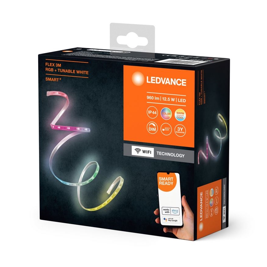 Ledvance - LED RGB+TW Stmievateľný vonkajší pásik FLEX 3m LED/12,5W/230V 2700-6500K IP44 Wi-Fi