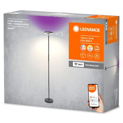 Ledvance - LED RGBW Stmievateľná stojacia lampa SMART+ FLOOR LED/13,5W/230V 2700-5000K Wi-Fi