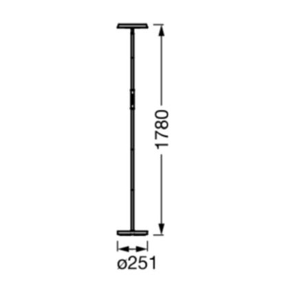 Ledvance - LED RGBW Stmievateľná stojacia lampa SMART+ FLOOR LED/13,5W/230V 2700-5000K Wi-Fi