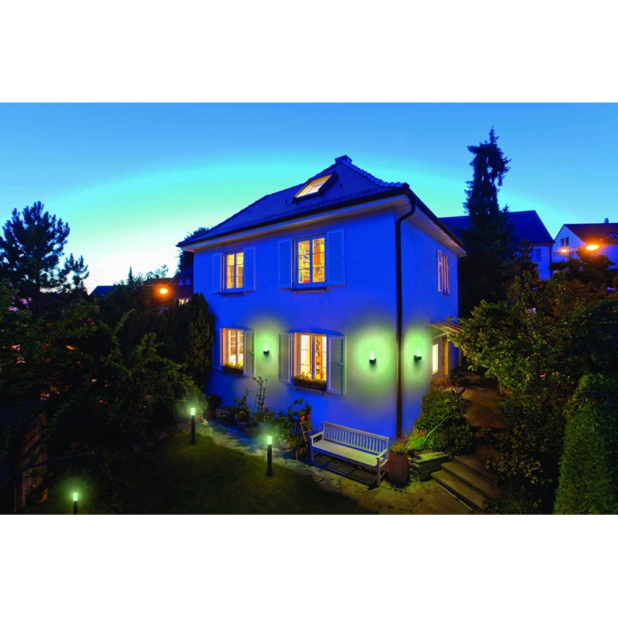 Ledvance - LED RGBW Stmievateľná vonkajšia lampa SMART+ PIPE 10W/230V Wi-Fi IP44