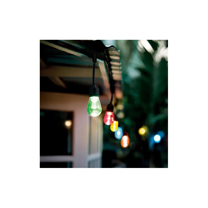 Ledvance - LED RGBW Stmievateľná vonkajšia reťaz SMART+ STRING 12xLED/0,37W/230V IP44 Wi-Fi