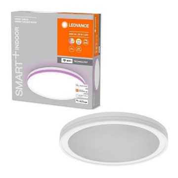 Ledvance - LED RGBW Stmievateľné stropné svietidlo SMART+ CIRCLE LED/28W/230V 3000-6500K Wi-Fi