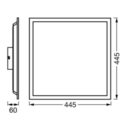 Ledvance - LED RGBW Stmievateľné stropné svietidlo SMART+ MAGIC LED/24W/230V 2700-6500K Wi-Fi + diaľkové ovládanie