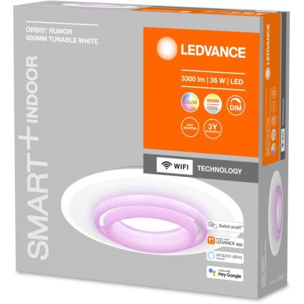 Ledvance - LED RGBW Stmievateľné stropné svietidlo SMART+ ORBIS LED/32W/230V Wi-Fi