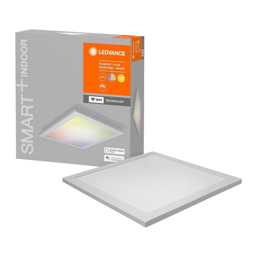 Ledvance - LED RGBW Stmievateľné svietidlo SMART+ PLANON PLUS LED/20W/230V 3000K-6500K Wi-Fi