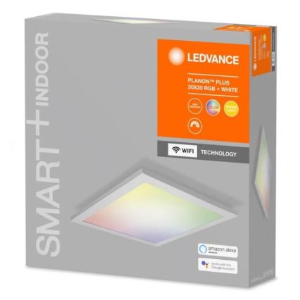 Ledvance - LED RGBW Stmievateľné svietidlo SMART+ PLANON PLUS LED/20W/230V 3000K-6500K Wi-Fi