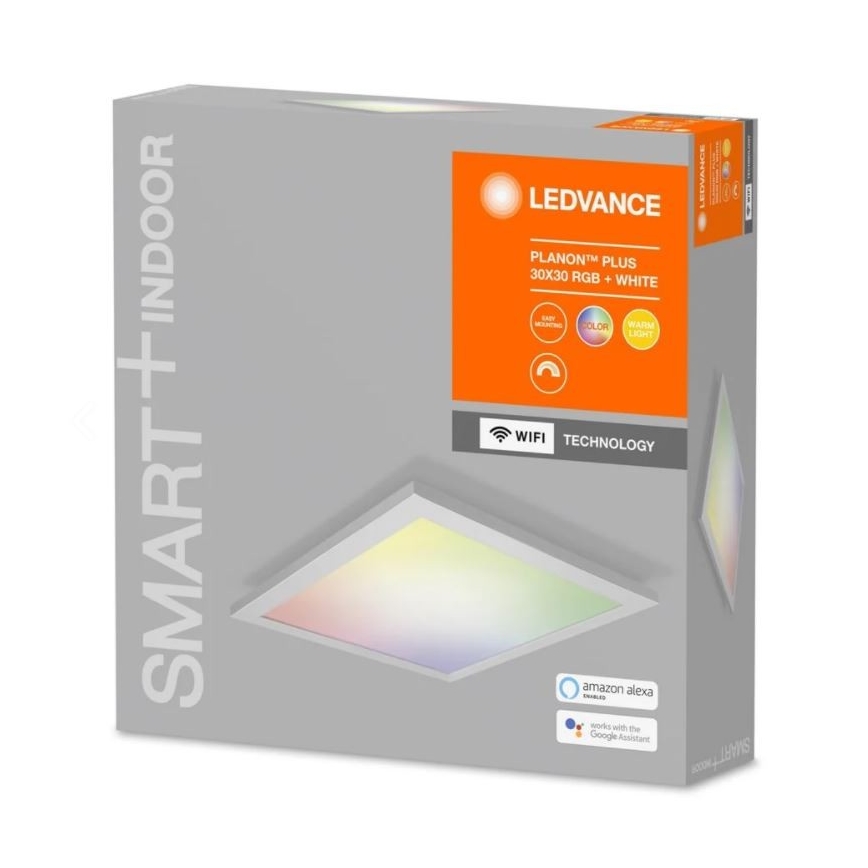 Ledvance - LED RGBW Stmievateľné svietidlo SMART+ PLANON PLUS LED/20W/230V 3000K-6500K Wi-Fi