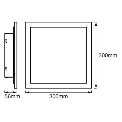 Ledvance - LED RGBW Stmievateľné svietidlo SMART+ PLANON PLUS LED/20W/230V 3000K-6500K Wi-Fi