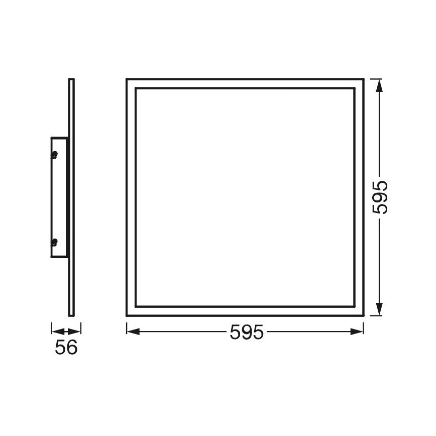 Ledvance - LED RGBW Stmievateľný panel SMART+ PLANON LED/40W/230V 3000-6500K Wi-Fi + diaľkové ovládanie