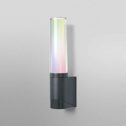 Ledvance - LED RGBW Vonkajšie nástenné svietidlo SMART+ FLARE LED/7,5W/230V IP44 Wi-Fi