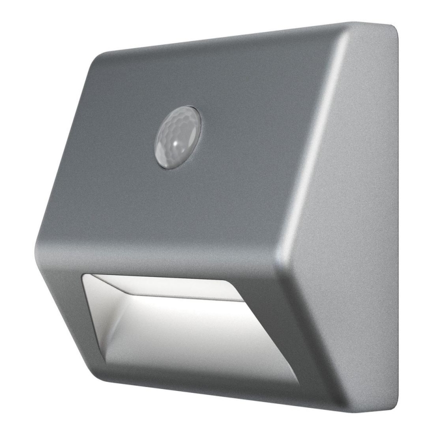 Ledvance - LED Schodiskové svietidlo so senzorom NIGHTLUX LED/0,25W/3×AAA IP54