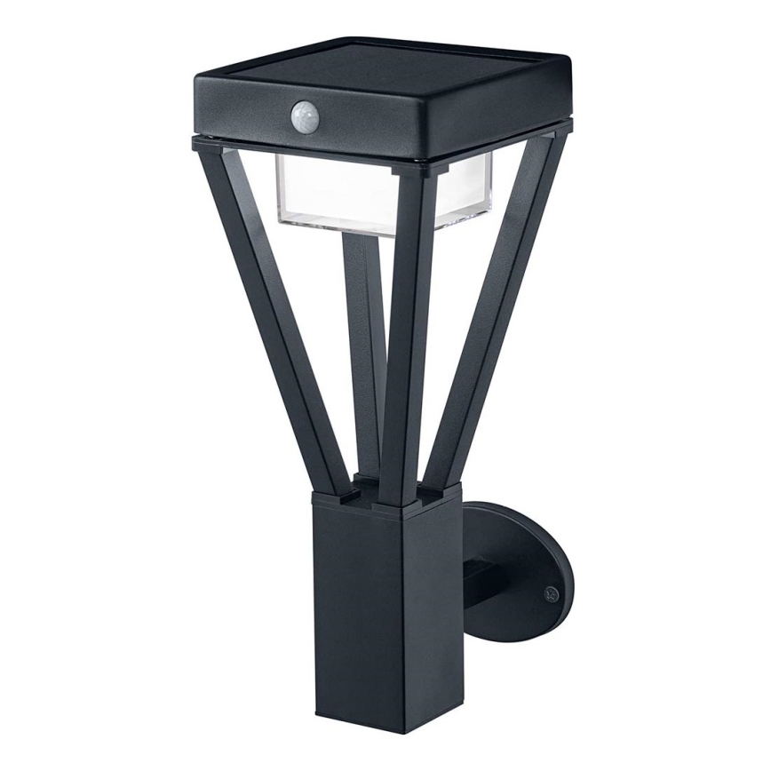 Ledvance - LED Solárne nástenné svietidlo so senzorom BOUQUET LED/6W/3,7V 2200 mAh IP44