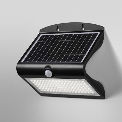 Ledvance - LED Solárne nástenné svietidlo so senzorom BUTTERFLY LED/8W/3,7V 2000 mAh IP65
