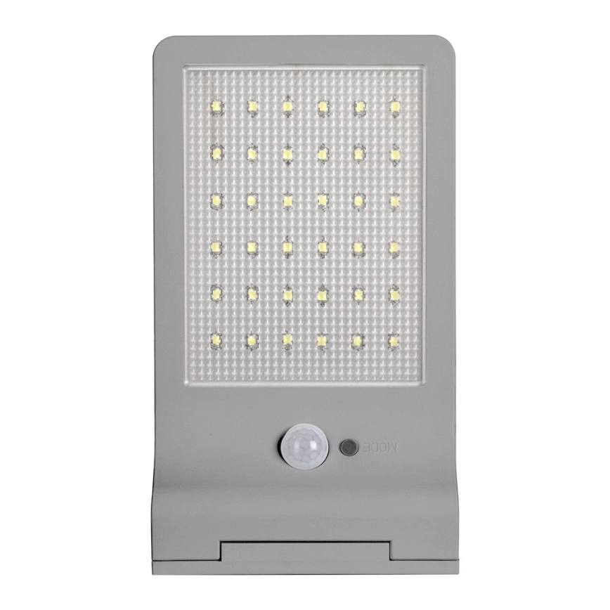 Ledvance - LED Solárne nástenné svietidlo so senzorom DOORLED LED/3W/3,3V 2000 mAh IP44