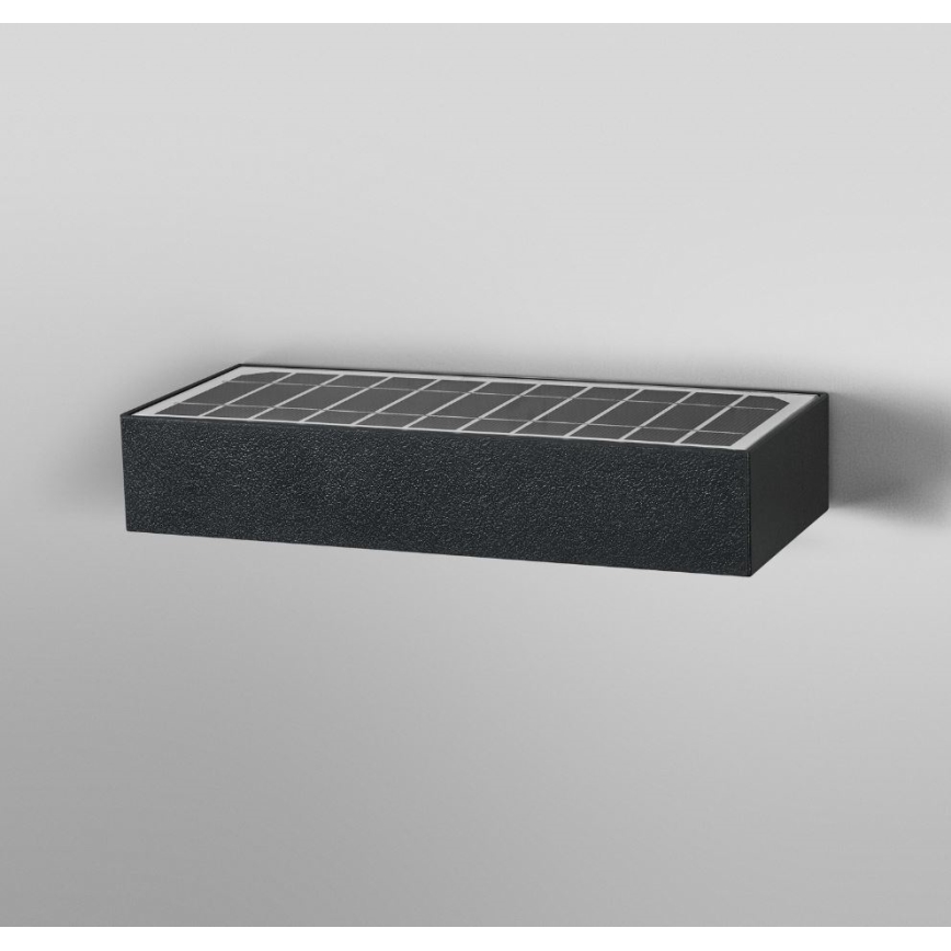 Ledvance - LED Solárne nástenné svietidlo so senzorom pohybu a súmraku ENDURA SOLAR LED/6W/4,2V 3000 mAh IP65