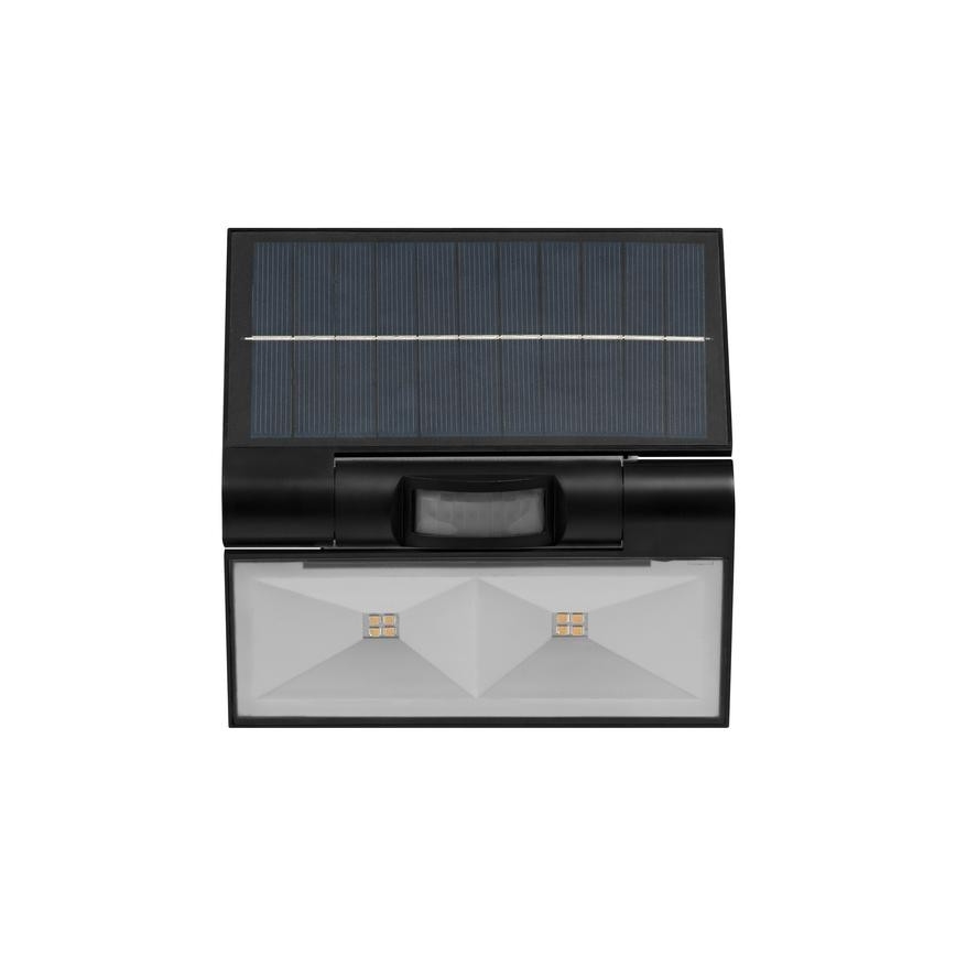 Ledvance - LED Vonkajší solárny nástenný reflektor so senzorom FLOOD LED/2,9W/3,7V 2600 mAh IP44