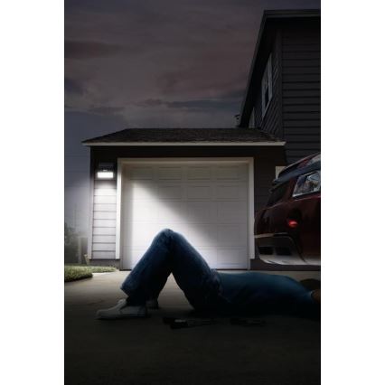 Ledvance - LED Vonkajší solárny nástenný reflektor so senzorom FLOOD LED/2,9W/3,7V 2600 mAh IP44