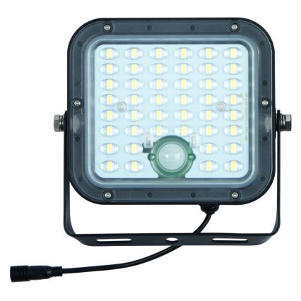 Ledvance - LED Stmievateľný solárny reflektor so senzorom FLOOD SPLIT LED/10W/7,4V IP65 + diaľkové ovládanie