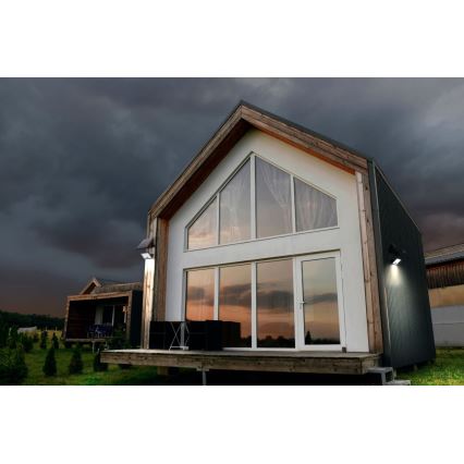 Ledvance - LED Stmievateľný solárny reflektor so senzorom FLOOD SPLIT LED/30W/6,4V 5000 mAh IP65 + diaľkové ovládanie