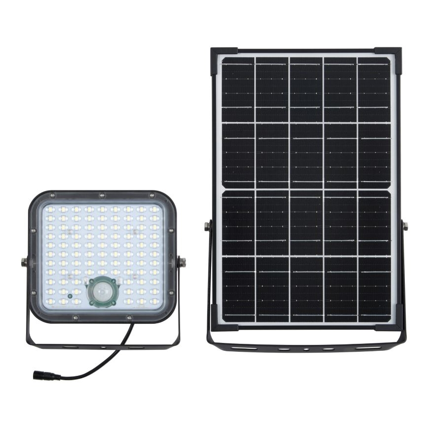 Ledvance - LED Stmievateľný solárny reflektor so senzorom FLOOD SPLIT LED/30W/6,4V IP65 + diaľkové ovládanie