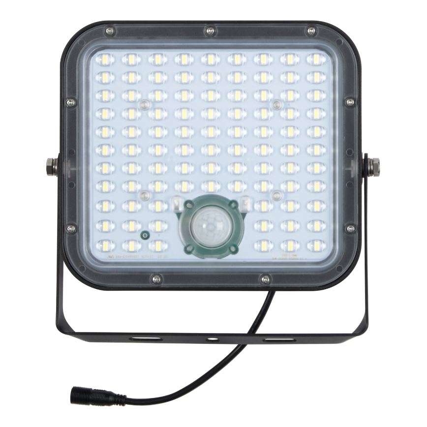 Ledvance - LED Stmievateľný solárny reflektor so senzorom FLOOD SPLIT LED/30W/6,4V IP65 + diaľkové ovládanie