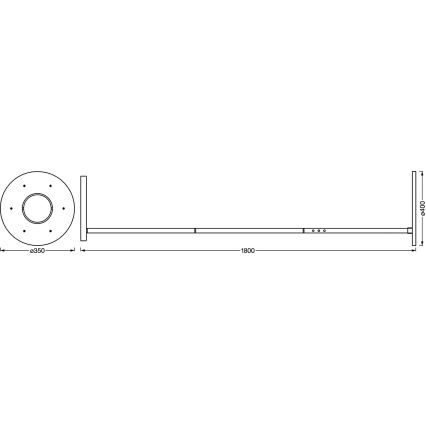 Ledvance - LED  Stmievateľná stojacia lampa SUN@HOME LED/36W/230V 2200-5000K CRI 95 Wi-Fi