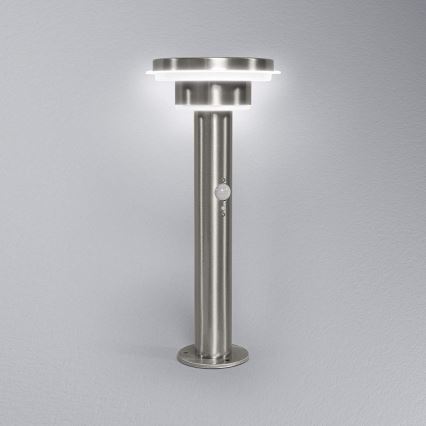 Ledvance - LED Stmievateľná solárna lampa so senzorom CIRCLE LED/6W/3,2V 2200 mAh IP44