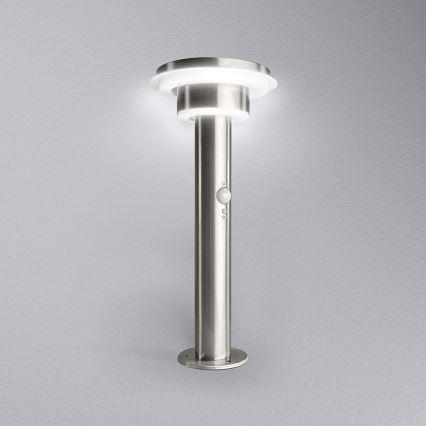 Ledvance - LED Stmievateľná solárna lampa so senzorom CIRCLE LED/6W/3,2V 2200 mAh IP44