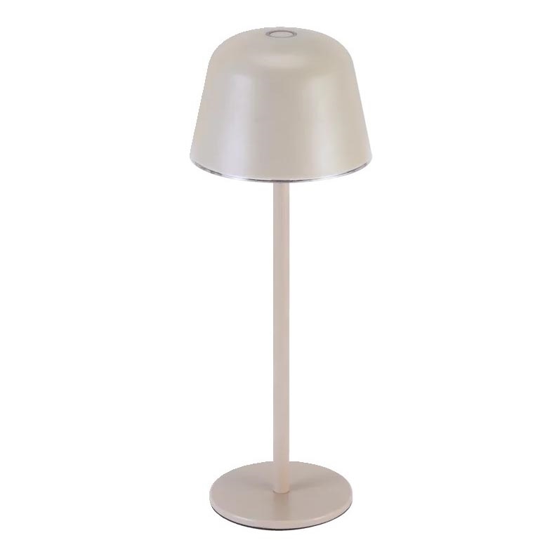 Ledvance - LED Stmievateľná vonkajšia nabíjacia lampa TABLE LED/2,5W/5V IP54 béžová