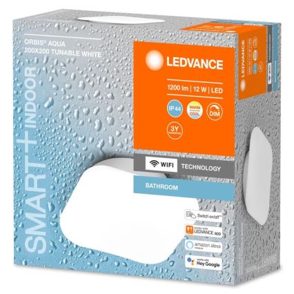 Ledvance - LED Stmievateľné kúpeľňové svietidlo SMART+ AQUA LED/12W/230V 3000-6500K IP44 Wi-Fi