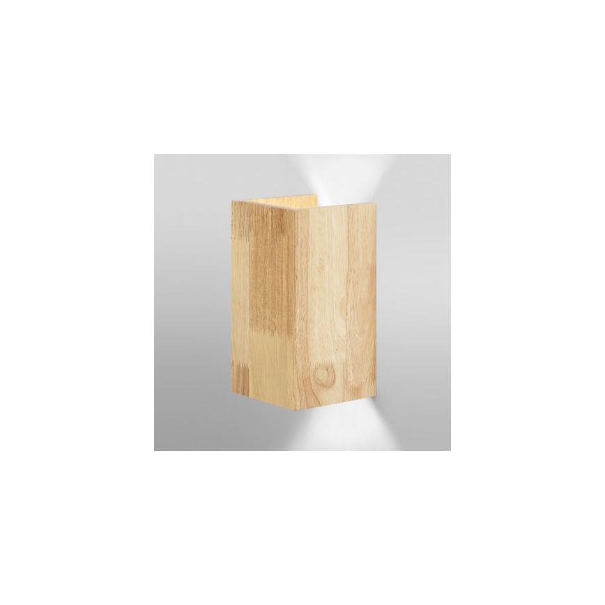 Ledvance - LED Stmievateľné nástenné svietidlo SMART+ WOOD LED/12W/230V 3000-6500K Wi-Fi