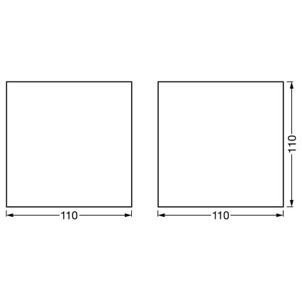 Ledvance - LED Stmievateľné nástenné svietidlo SMART+ WOOD LED/7W/230V 3000-6500K Wi-Fi