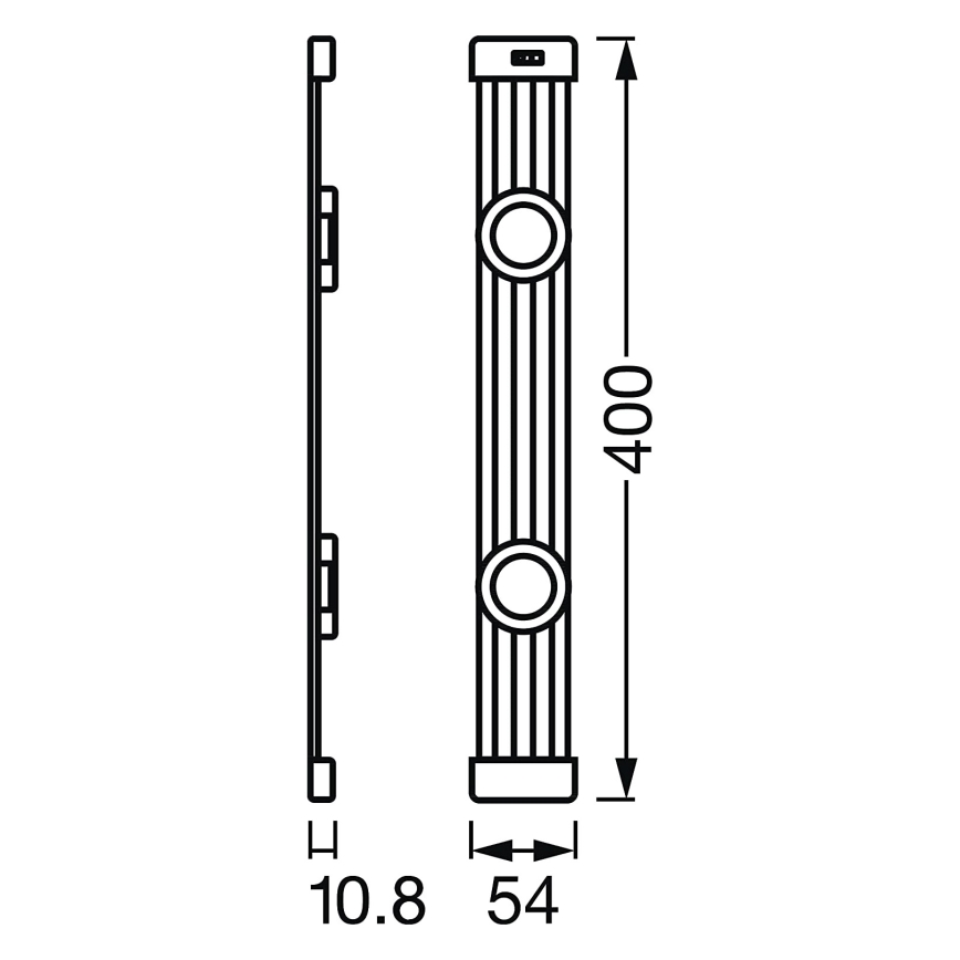 Ledvance - LED Stmievateľné osvetlenie nábytku so senzorom LINEAR 2xLED/3,5W/230V