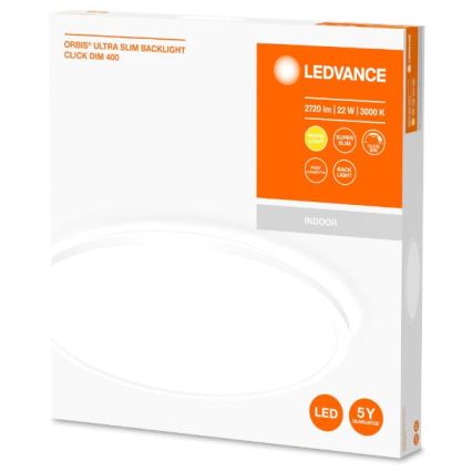 Ledvance - LED Stmievateľné stropné svietidlo ORBIS LED/22W/230V biela