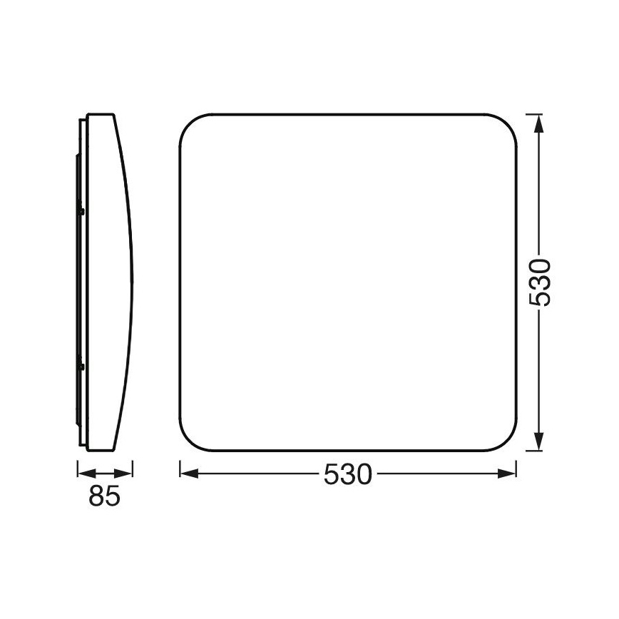 Ledvance - LED Stmievateľné stropné svietidlo SMART+ CLEAM LED/42W/230V 300-6500K Wi-Fi