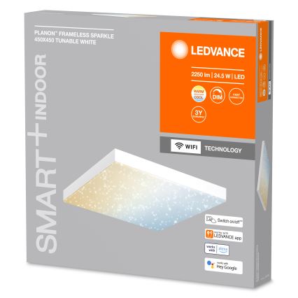 Ledvance -LED Stmievateľné stropné svietidlo SMART+ FRAMELESS LED/24,5W/230V 3000-6500K Wi-Fi