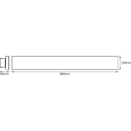 Ledvance - LED Stmievateľné svietidlo SMART+ FRAMELESS LED/27W/230V 3000K-6500K Wi-Fi