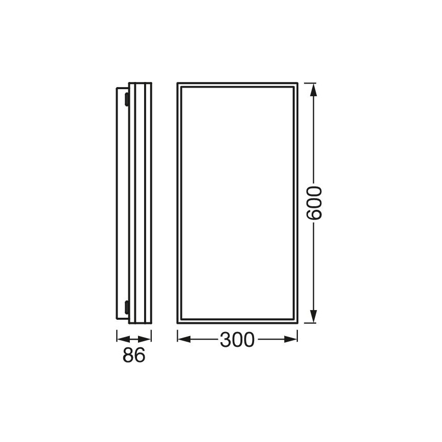 Ledvance - LED Stmievateľné stropné svietidlo SMART+ MAGNET LED/42W/230V 3000-6500K Wi-Fi