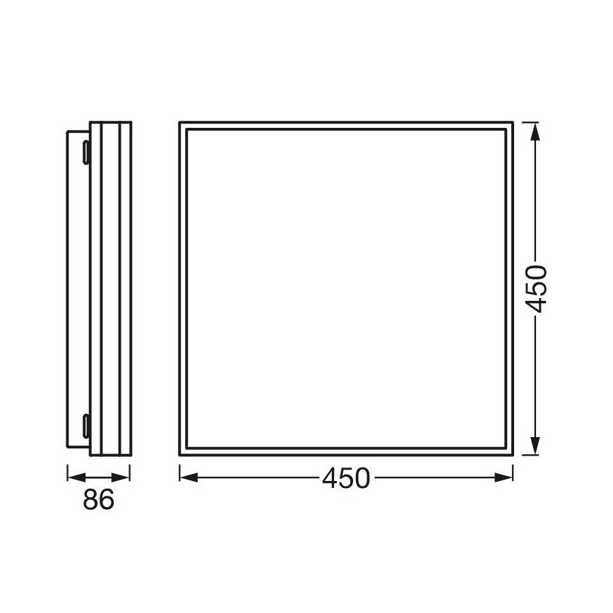 Ledvance - LED Stmievateľné stropné svietidlo SMART+ MAGNET LED/42W/230V 3000-6500K Wi-Fi