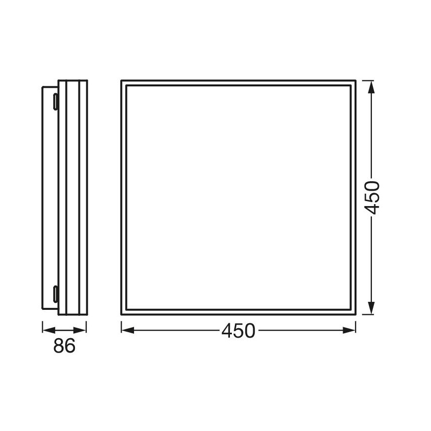 Ledvance - LED Stmievateľné stropné svietidlo SMART+ MAGNET LED/42W/230V 3000-6500K Wi-Fi
