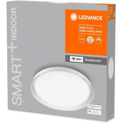 Ledvance - LED Stmievateľné svietidlo SMART+ PLATE LED/24W/230V 3000K-6500K Wi-Fi