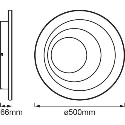 Ledvance - LED Stmievateľné svietidlo SMART+ SPIRAL LED/24W/230V 3000K-6500K Wi-Fi