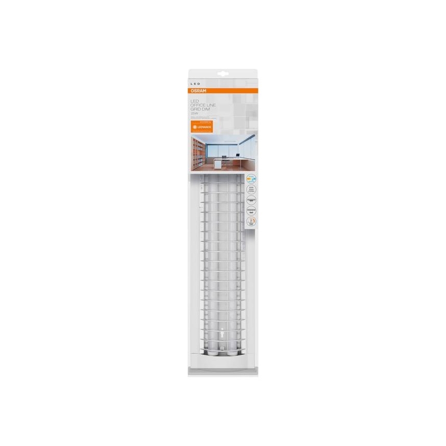 Ledvance - LED Stmievateľné závesné svietidlo OFFICE LINE 2xLED/12,5W/230V