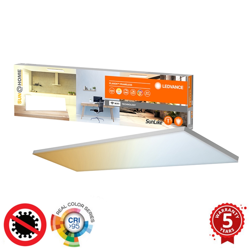 Ledvance - LED Stmievateľný panel SUN@HOME LED/35W/230V 2200-5000K CRI 95 Wi-Fi