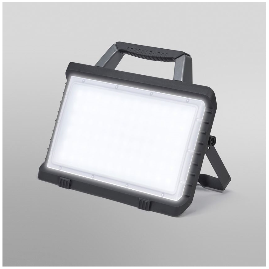Ledvance - LED Stmievateľný vonkajší nabíjecí reflektor WORKLIGHT BATTERY LED/26W/5V IP54