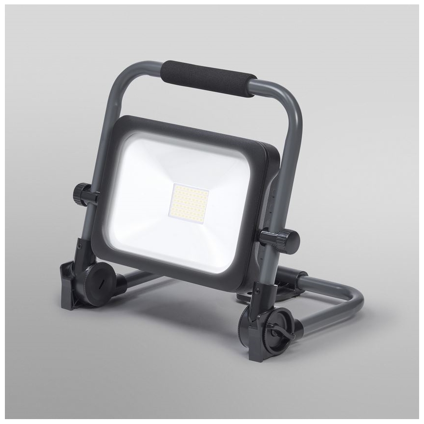 Ledvance - LED Stmievateľný vonkajší nabíjací reflektor WORKLIGHT BATTERY LED/30W/5V IP54