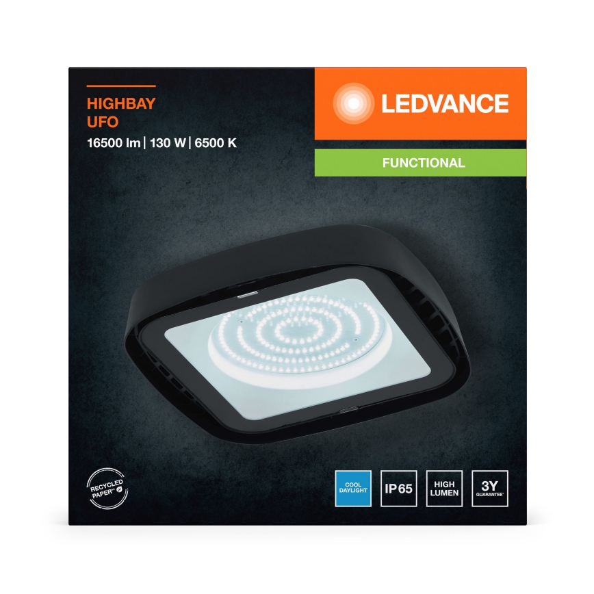 Ledvance - LED Stropné priemyselné svietidlo HIGHBAY LED/130W/230V IP65 6500K