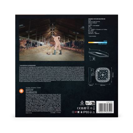 Ledvance - LED Stropné priemyselné svietidlo HIGHBAY LED/80W/230V IP65 6500K