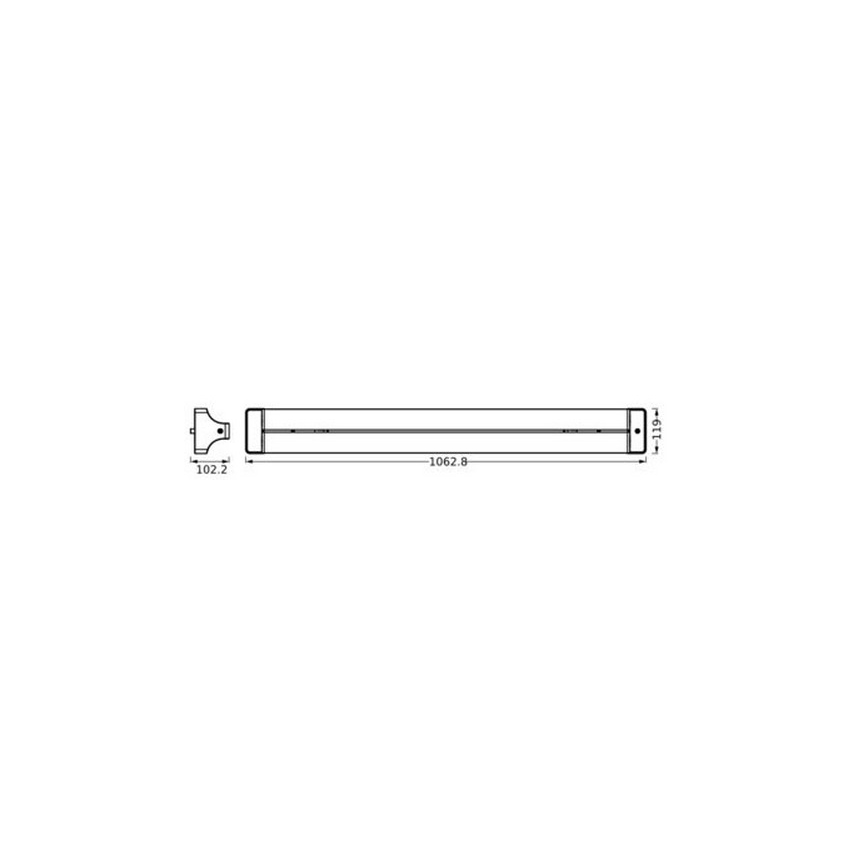 Ledvance - LED Stropné svietidlo OFFICE LINE LED/42W/230V 106 cm