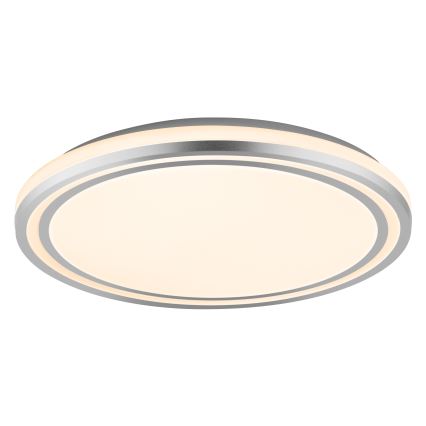 Ledvance - LED Stropné svietidlo ORBIS HELMAN LED/36W/230V pr. 48,5 cm strieborná